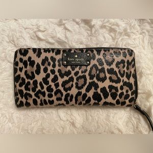 Kate Spade Leopard Wallet